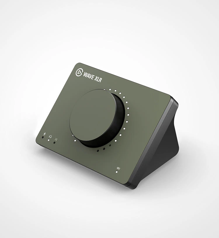 Wave XLR - Forest Green | Microphone Interface & Digital Mixing
